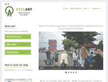 Tablet Screenshot of cyclant.com